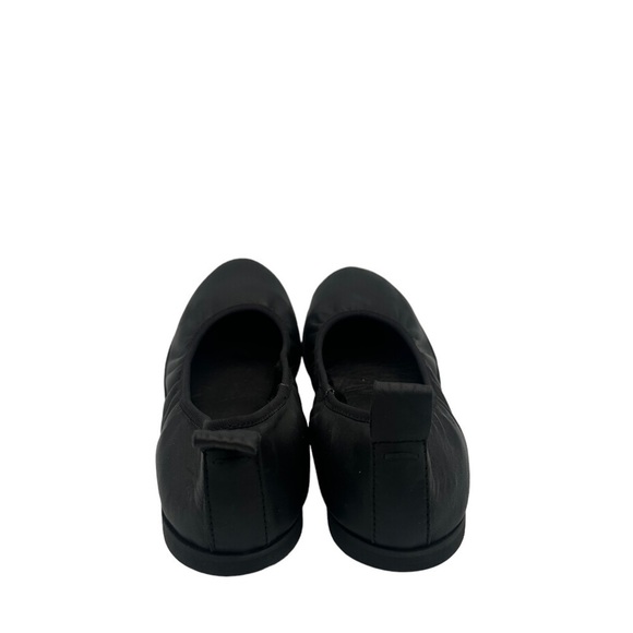 Eileen Fisher Black Naomi Nappa Leather Ballet Flat - Picture 3 of 5